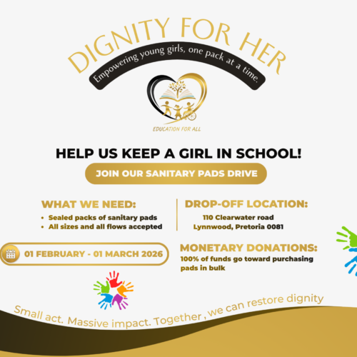 Donations - Sanitary Pads Drive