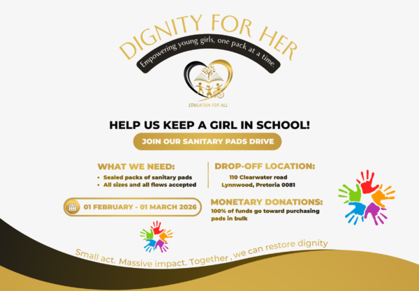 MEDIA STATEMENT Donations - Sanitary Pads Drive